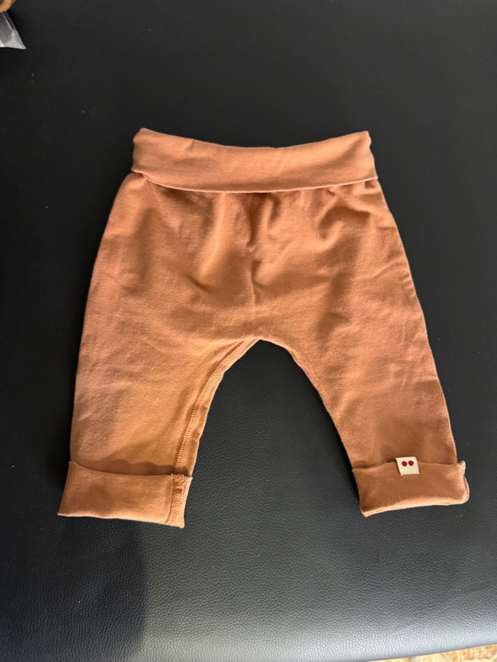 Most perfect kids pant! Burnt orange/UT Austin Longhorn Color, 0-6 mths